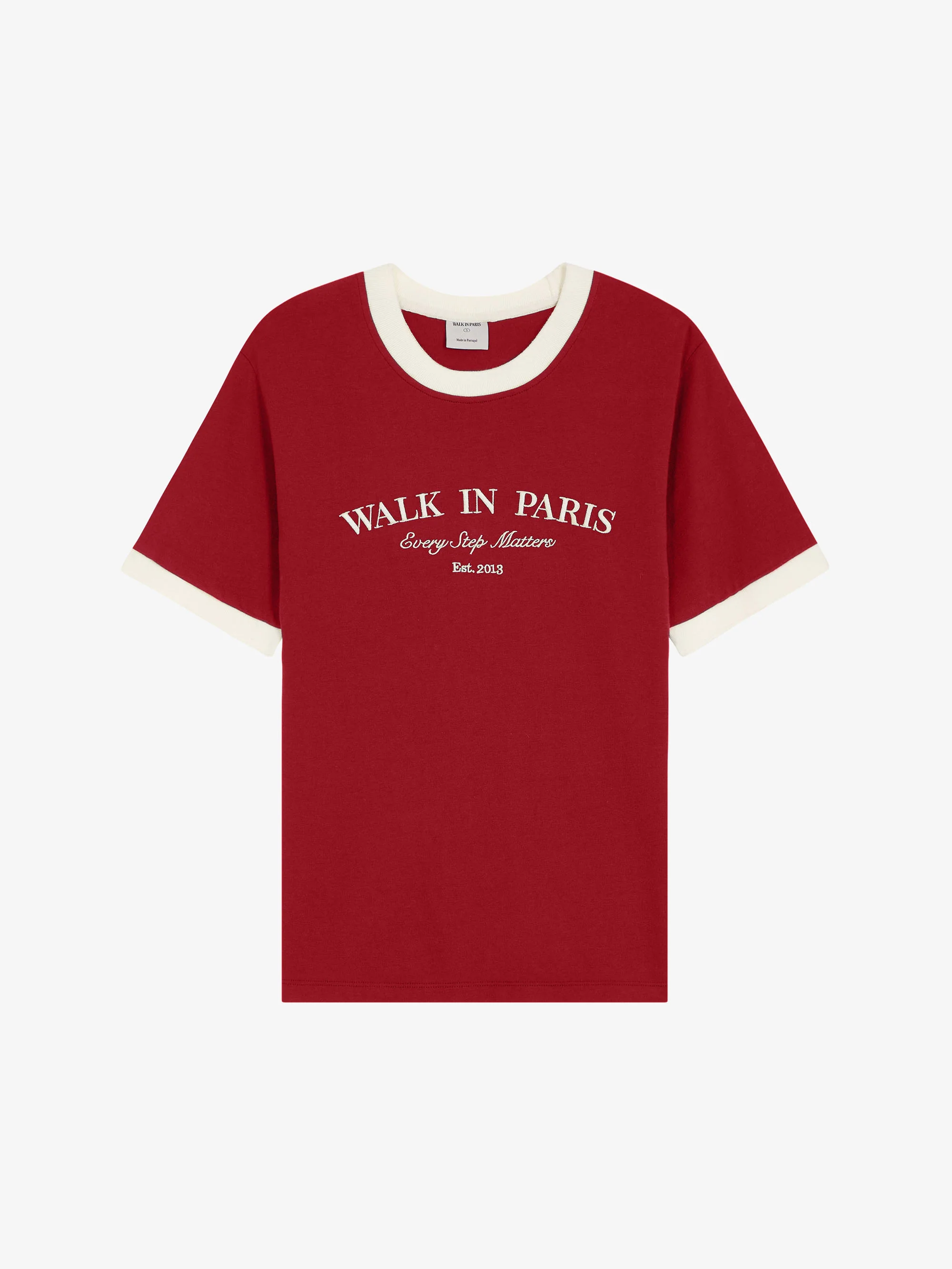 Le t-shirt Every Step Matters bordeaux