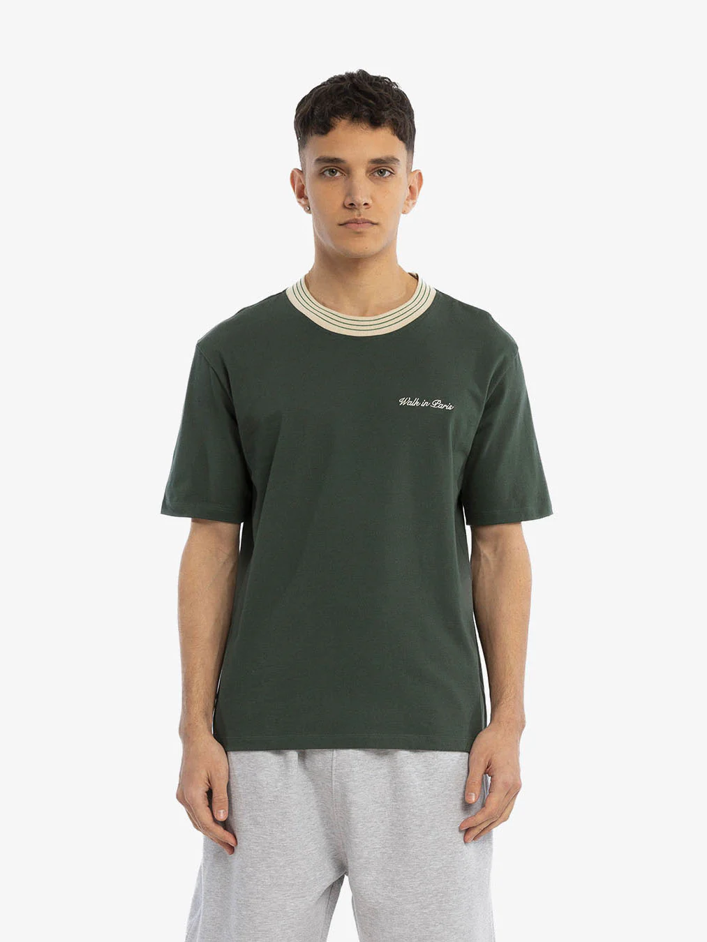 Le t-shirt héritage vert forêt - Image 3