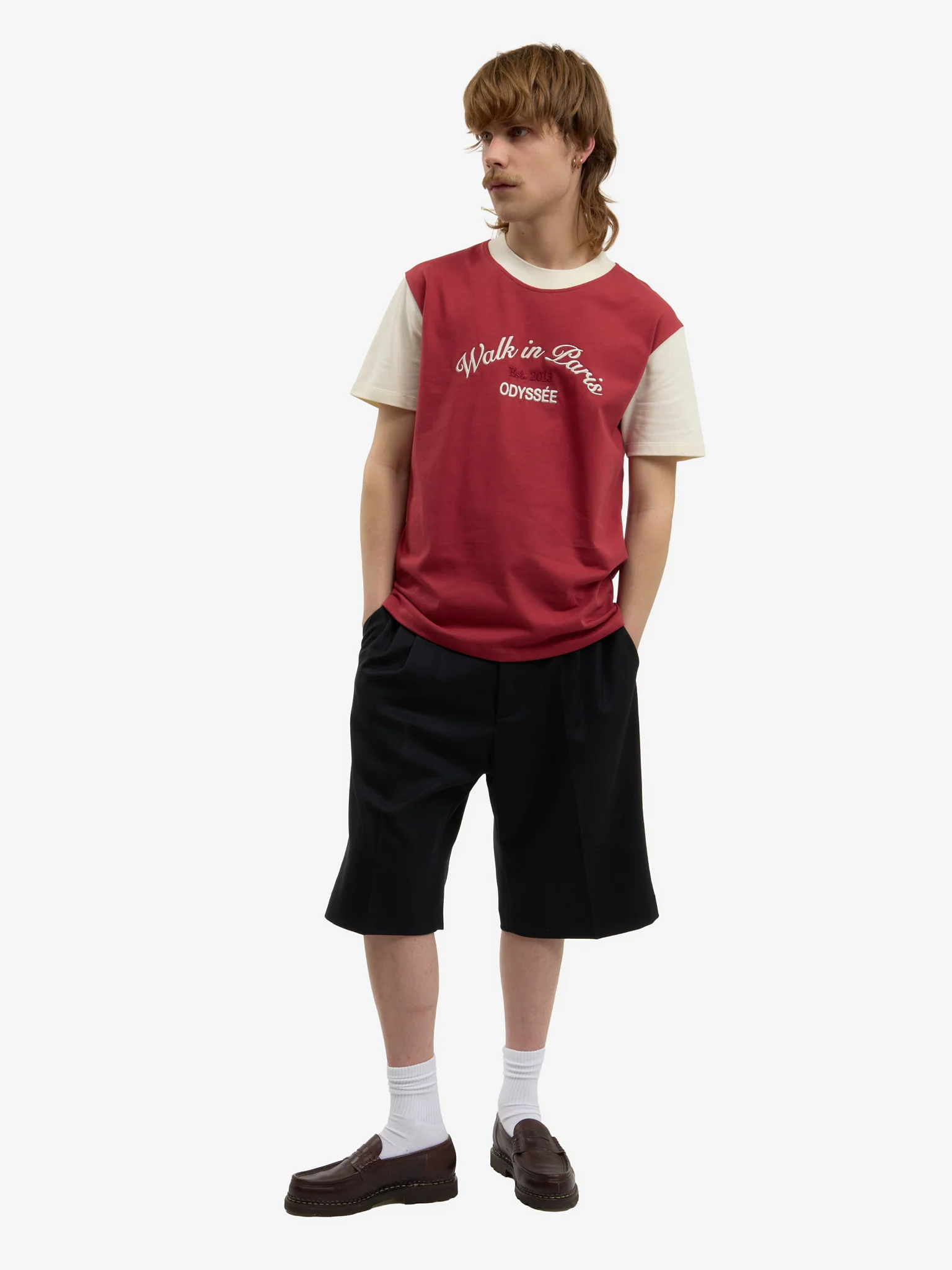 Le t-shirt Odyssée bordeaux - Image 5