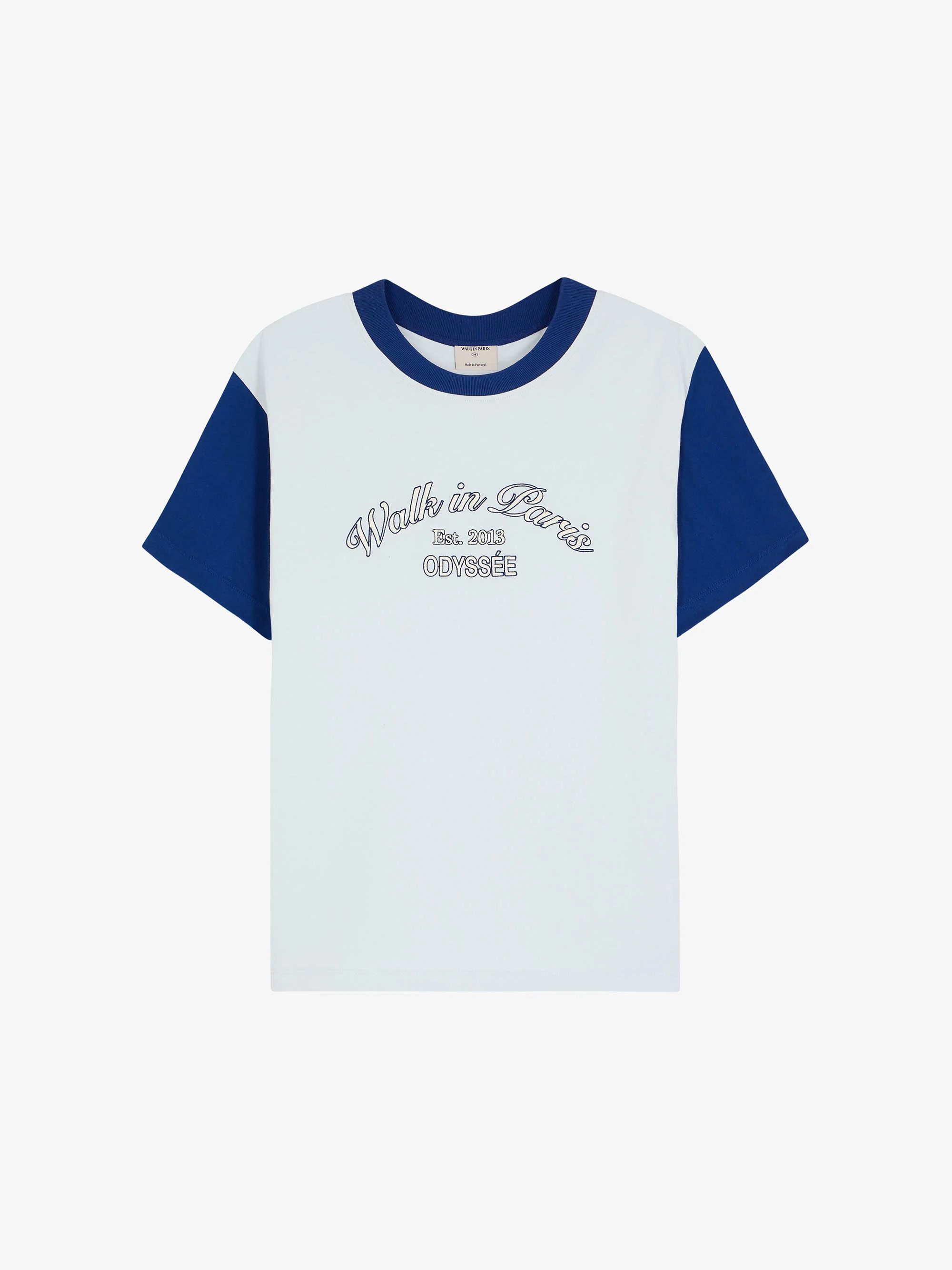 Le t-shirt Odyssée bleu ciel