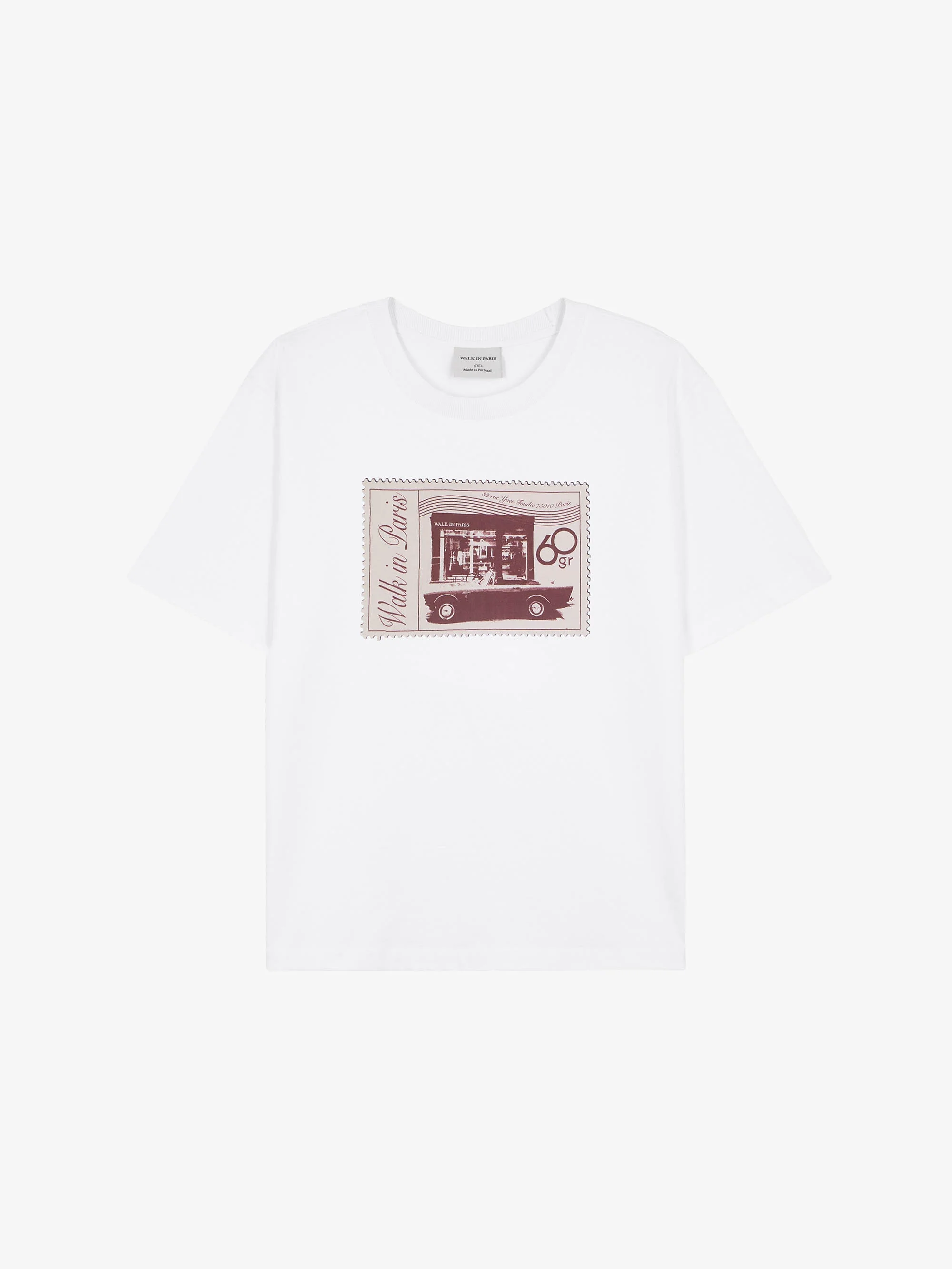 Le t-shirt timbre "Boutique Walk in Paris"