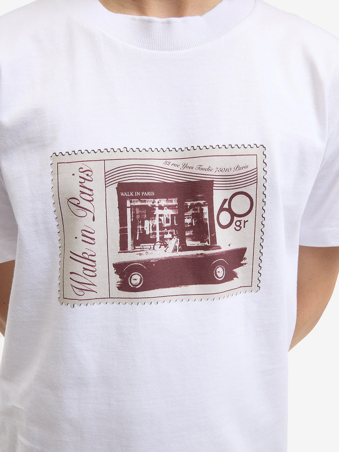 Le t-shirt timbre "Boutique Walk in Paris" - Image 4