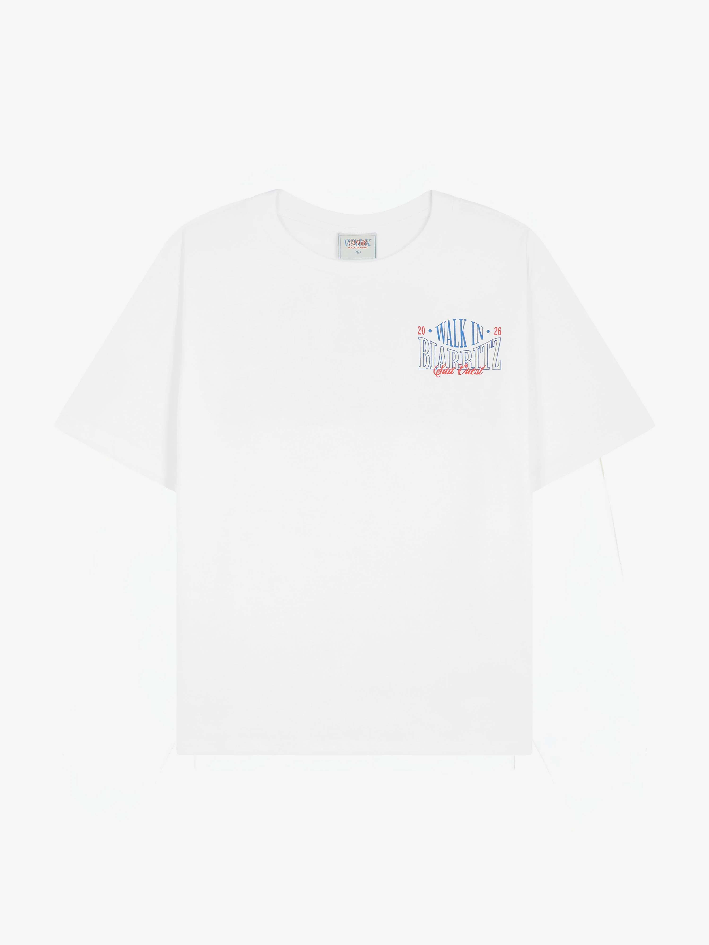 Le t-shirt "Walk in Biarritz" blanc