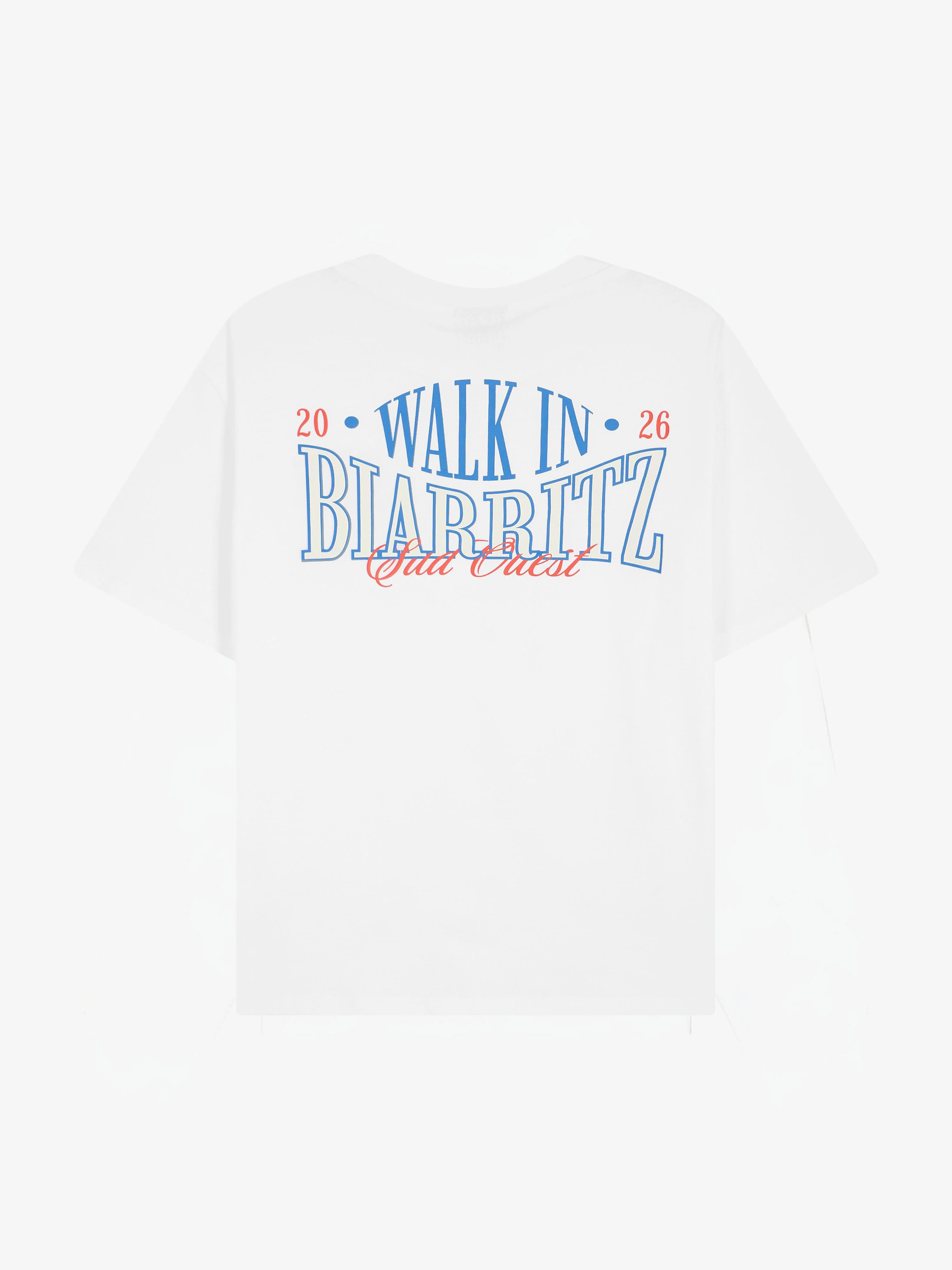Le t-shirt "Walk in Biarritz" blanc - Image 2