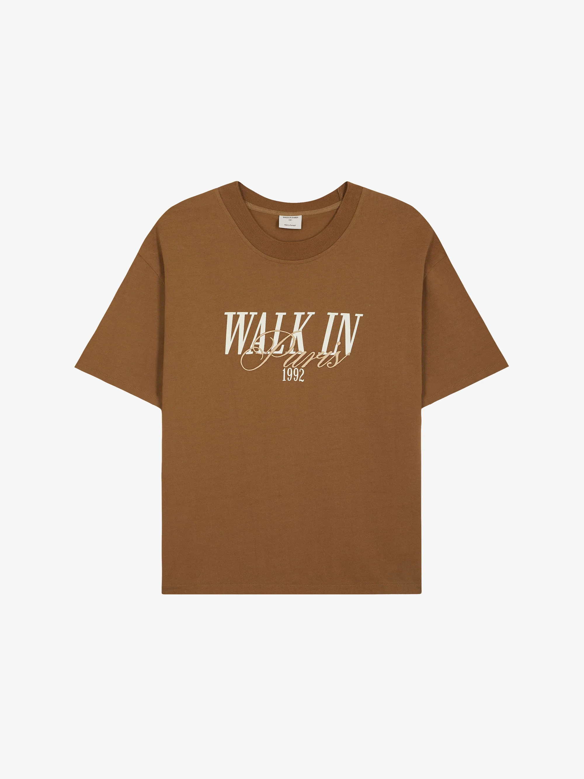 Le t-shirt WIP marron