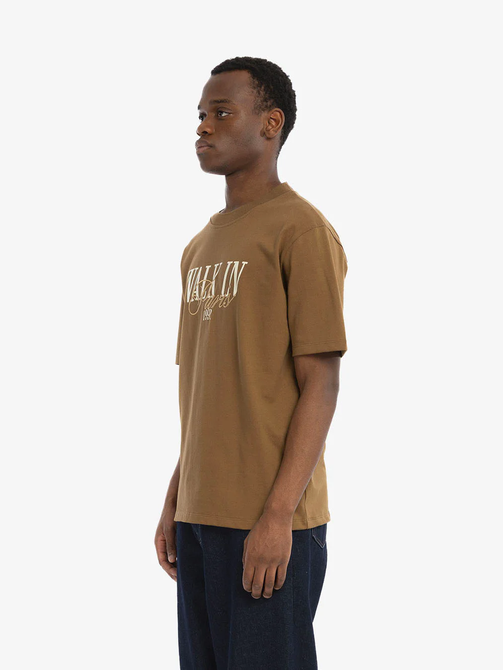 Le t-shirt WIP marron - Image 3
