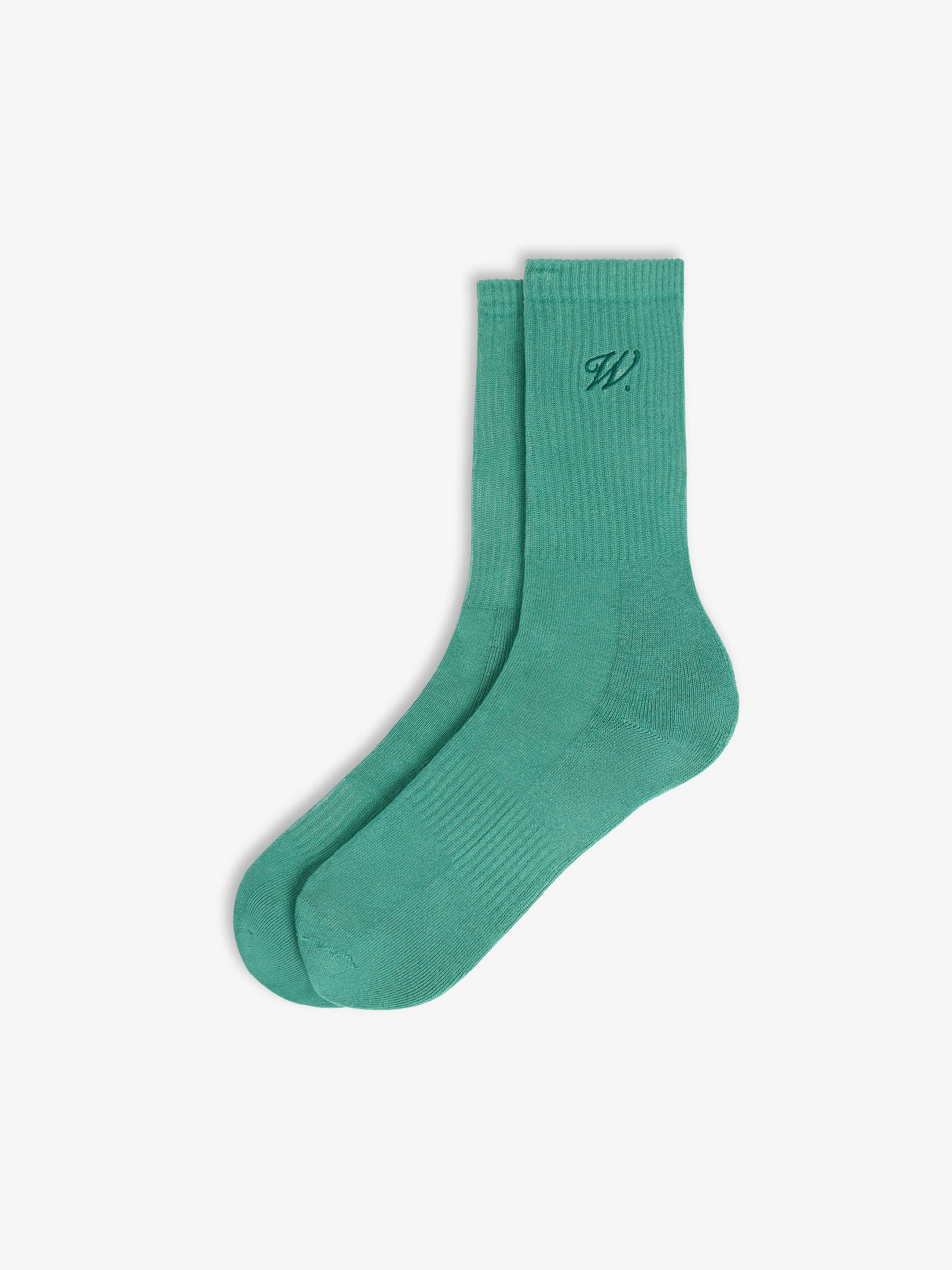 Les chaussettes classiques vertes