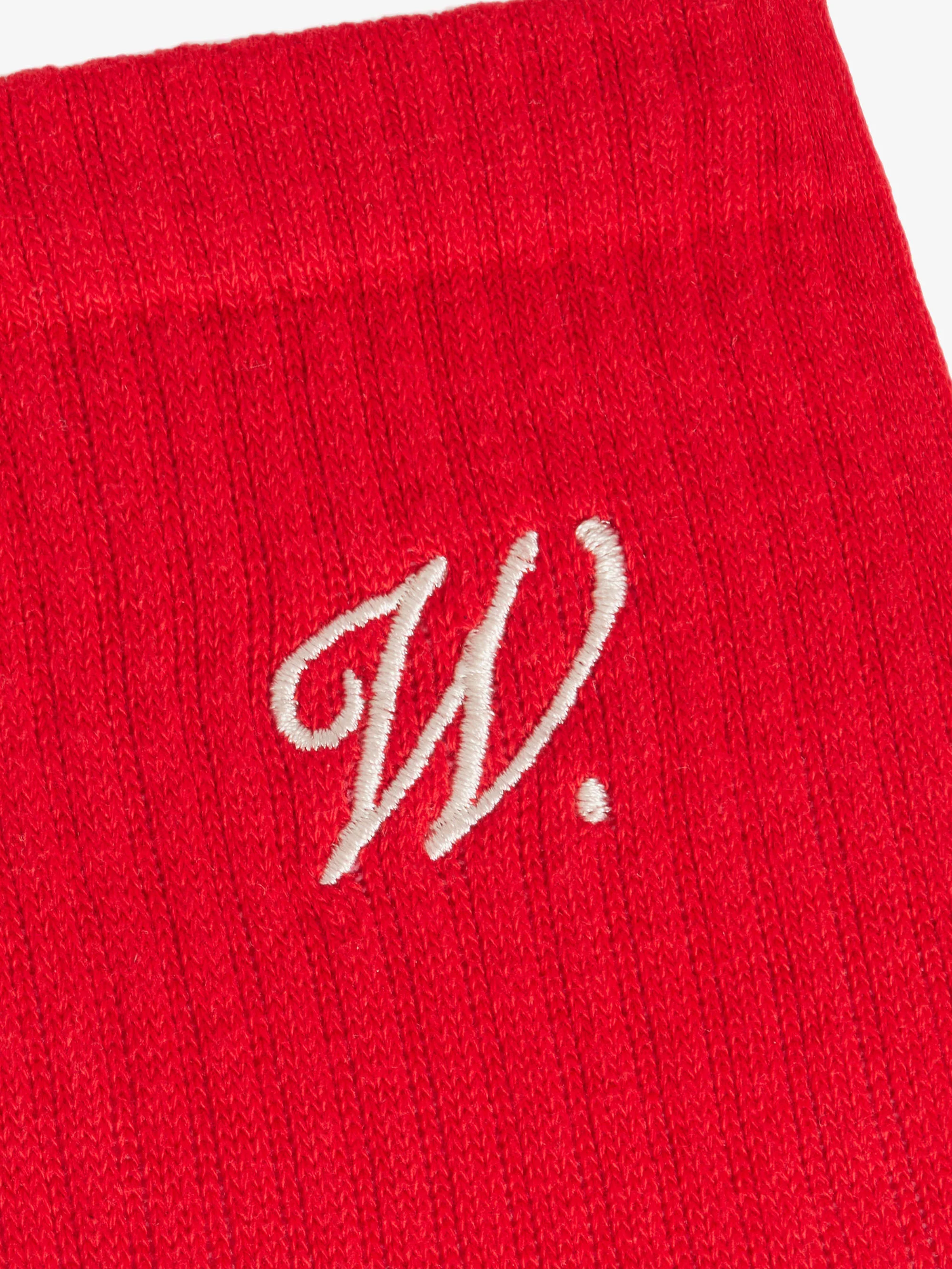 Les chaussettes signature rouges - Image 2