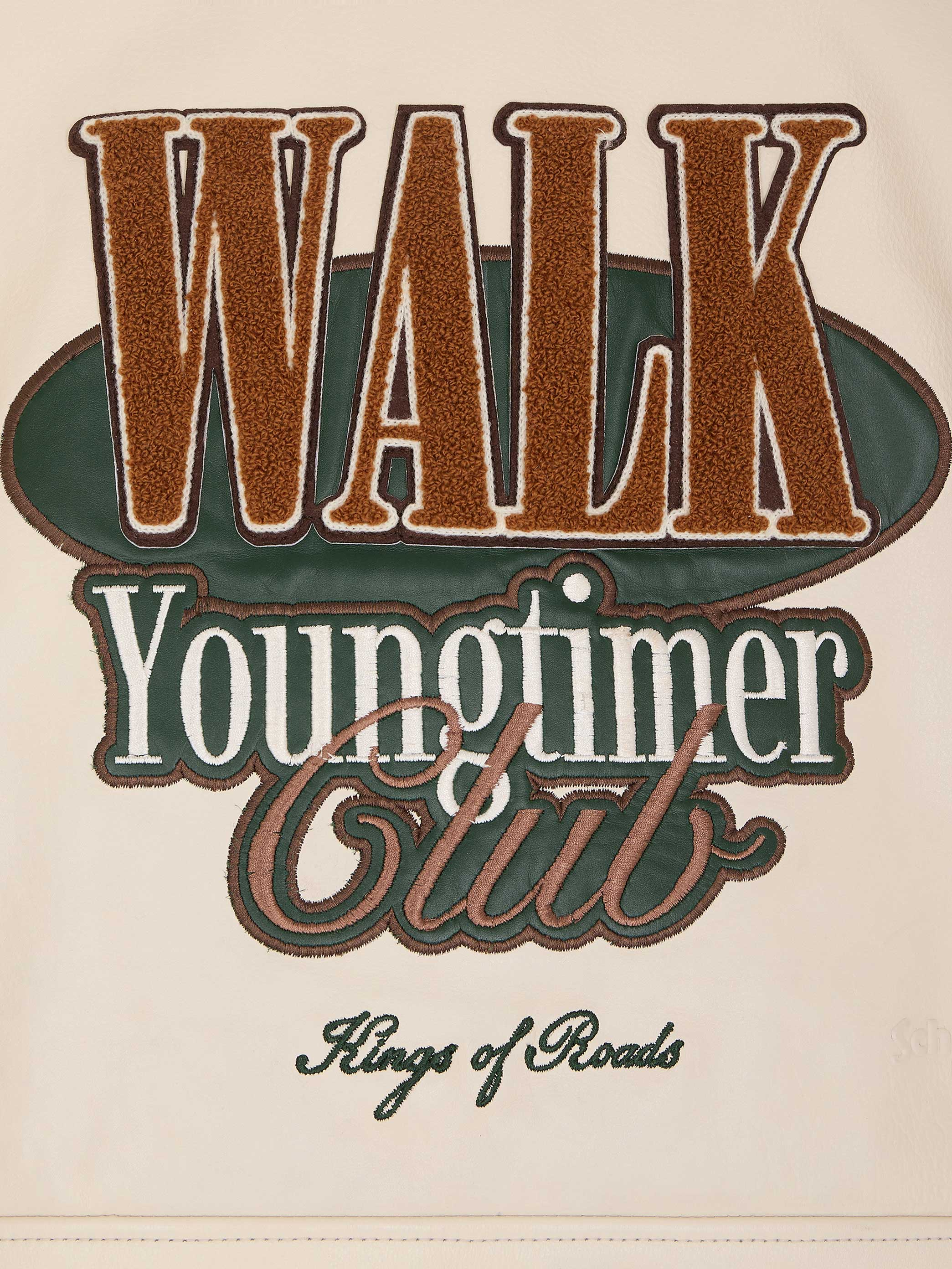 Walk in Paris X Schott NYC ® - La flight jacket beige Youngtimer - Image 4