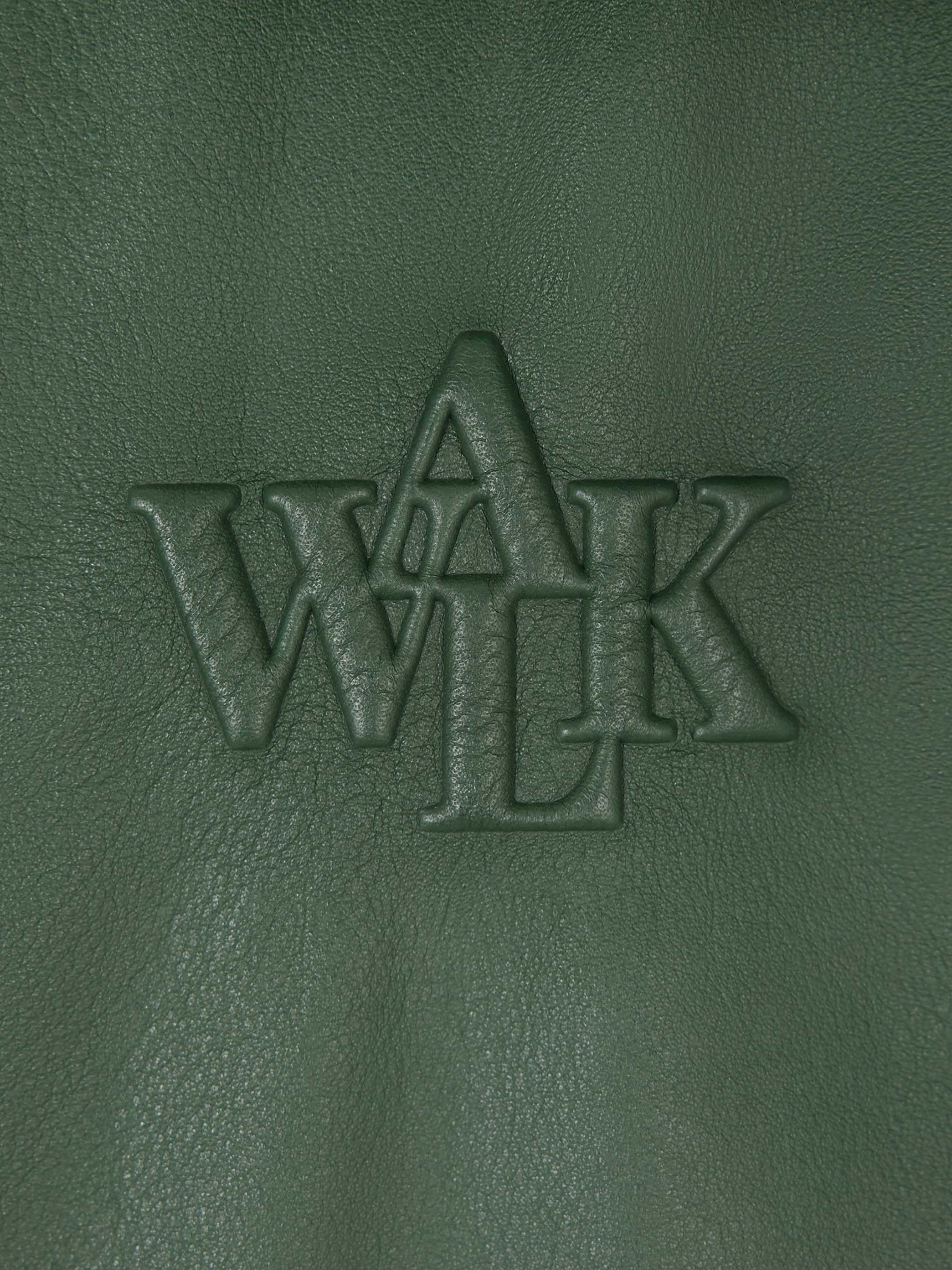 Walk in Paris X Schott NYC ® - La flight jacket verte - Image 5